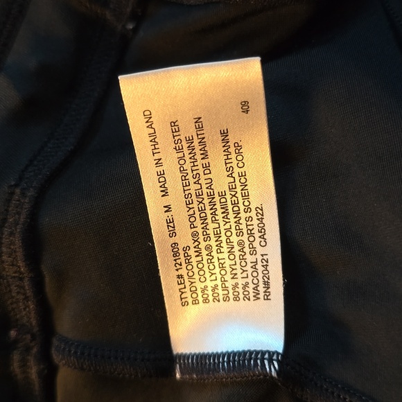 CW-X PerformX Tights Women's Medium Black Compression Muscle Support #121809 - Picture 7 of 7